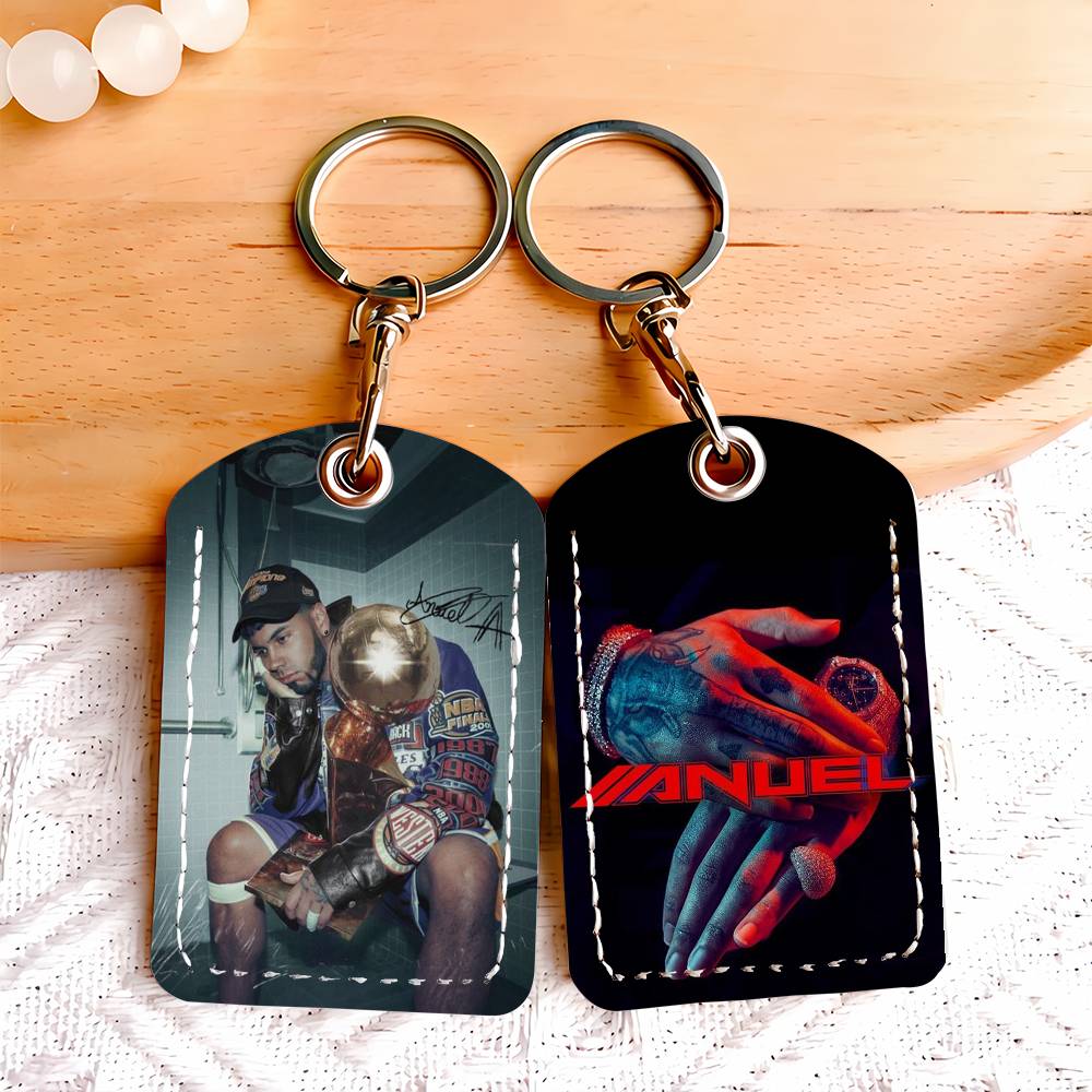 Lockbox Key Secure - พวงกุญแจใส่บัตร Anuel AA พร้อมเคสป้องกันสำหรับกุญแจประตู เพื่อความปลอดภัย ใช้เป็นของขวัญ