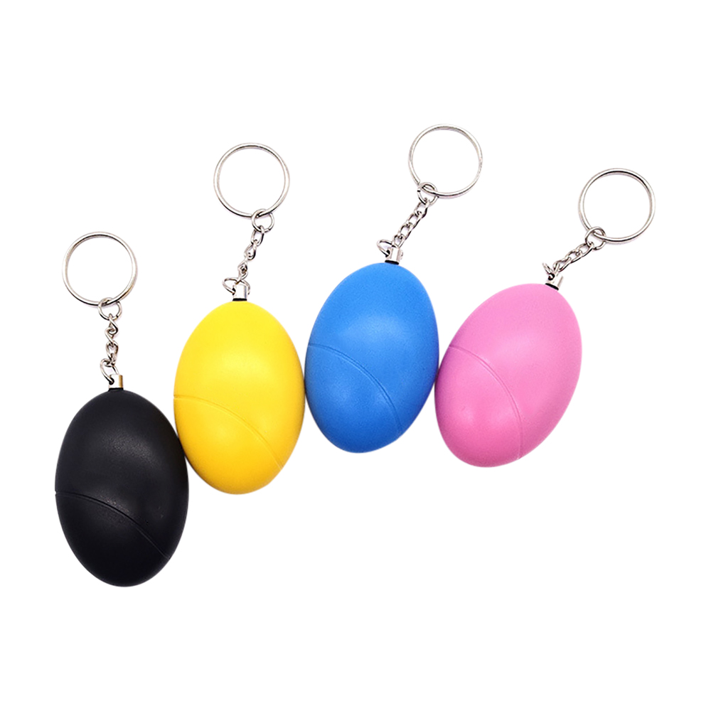 Personal Alarm Keychain - 1PCS Self Defense ALARM 100dB ผู้หญิงความปลอดภัยป้องกันการแจ้งเตือนความปลอดภัยส่วนบุคคล
