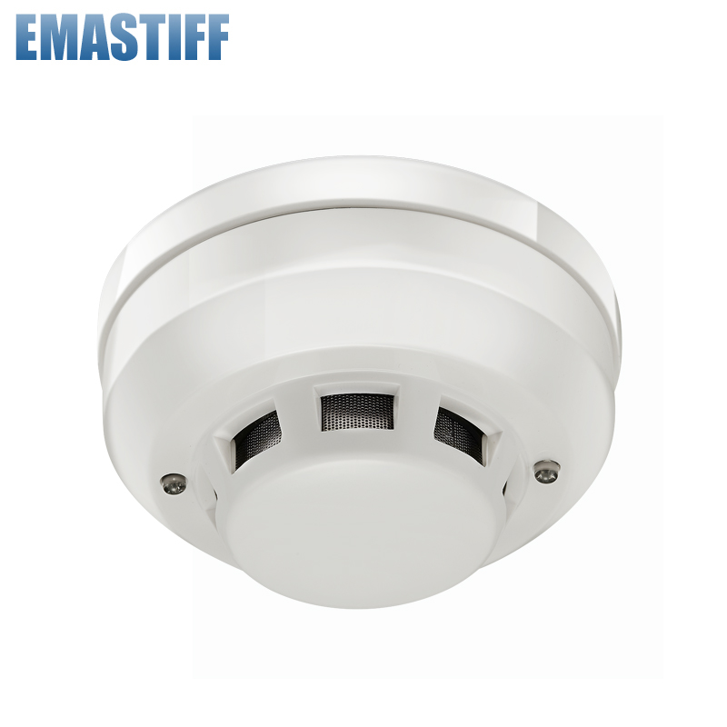 Smoke Detector Interconnected - เครื่องตรวจจับควันแบบใช้สายชนิดโฟโตอิเล็กทริก พร้อมรีเลย์เอาต์พุต แบบ NO/NC สำหรับระบบดั้งเดิม