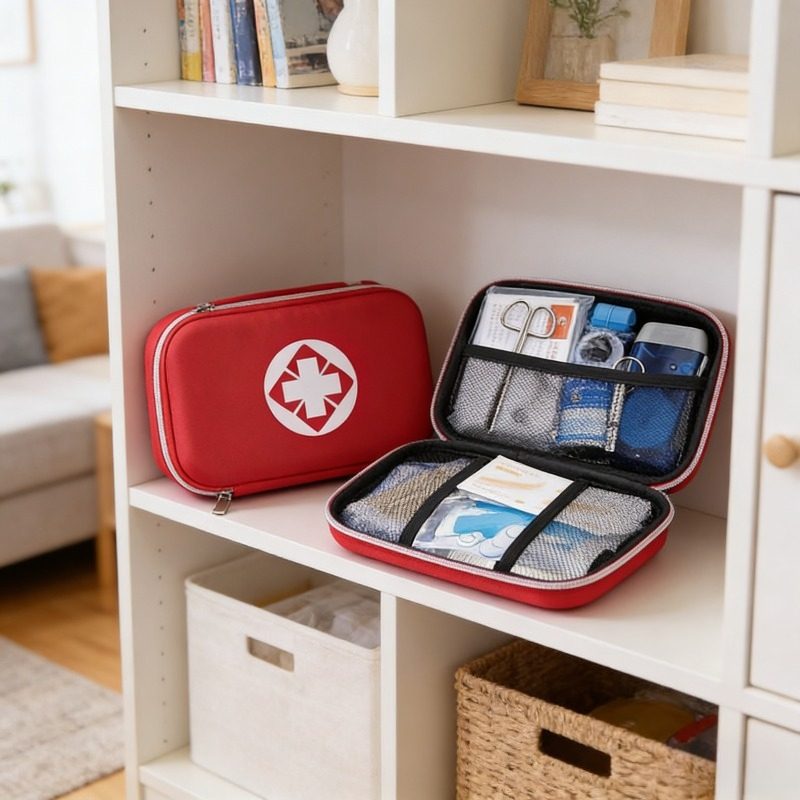 กระเป๋าชุดปฐมพยาบาลแบบพกพากันน - First Aid Bag Kit บทวิจารณ์และราคา