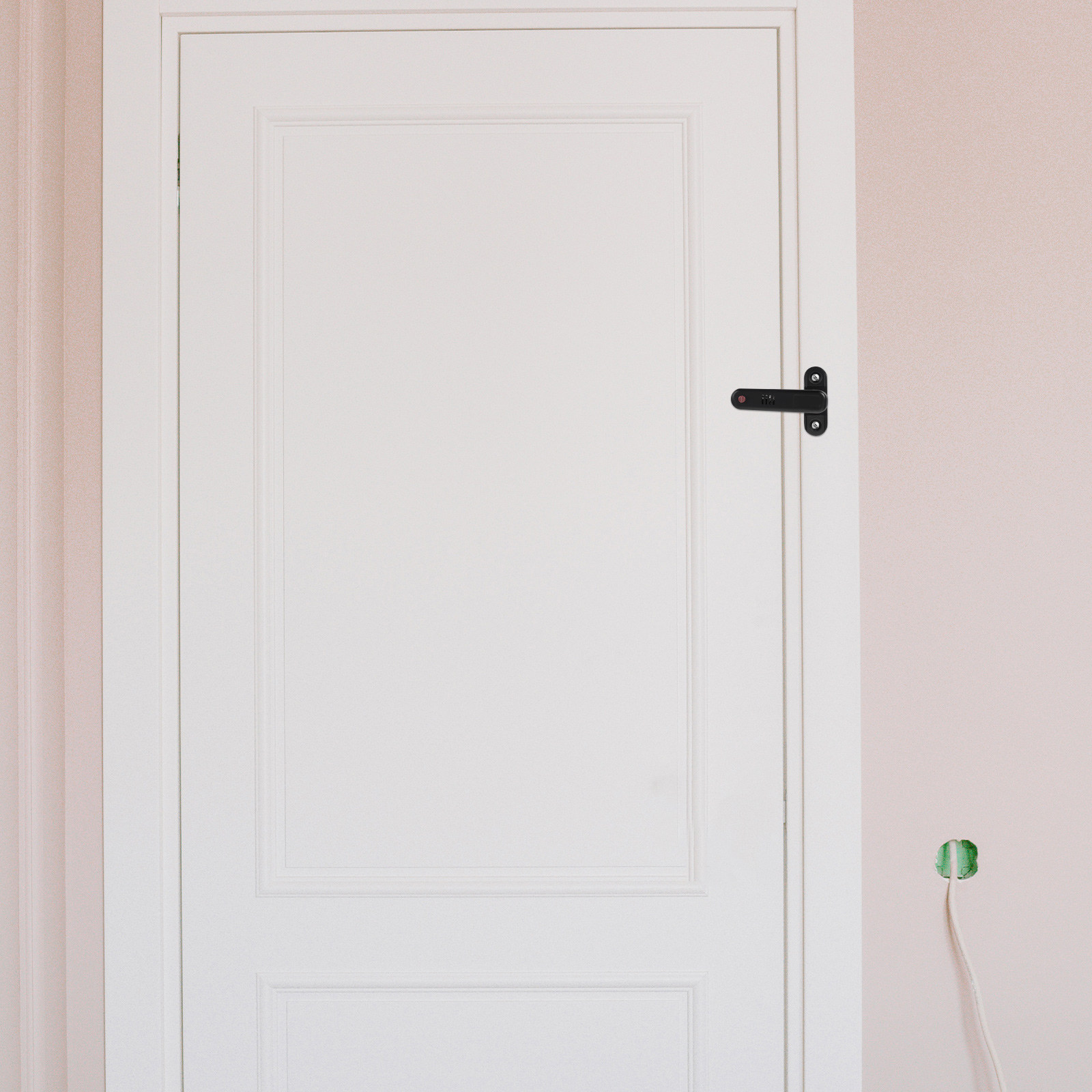 อุปกรณ์กันขโมยแบบพกพาสำหรับประ - Door Stop Alarm บทวิจารณ์และราคา