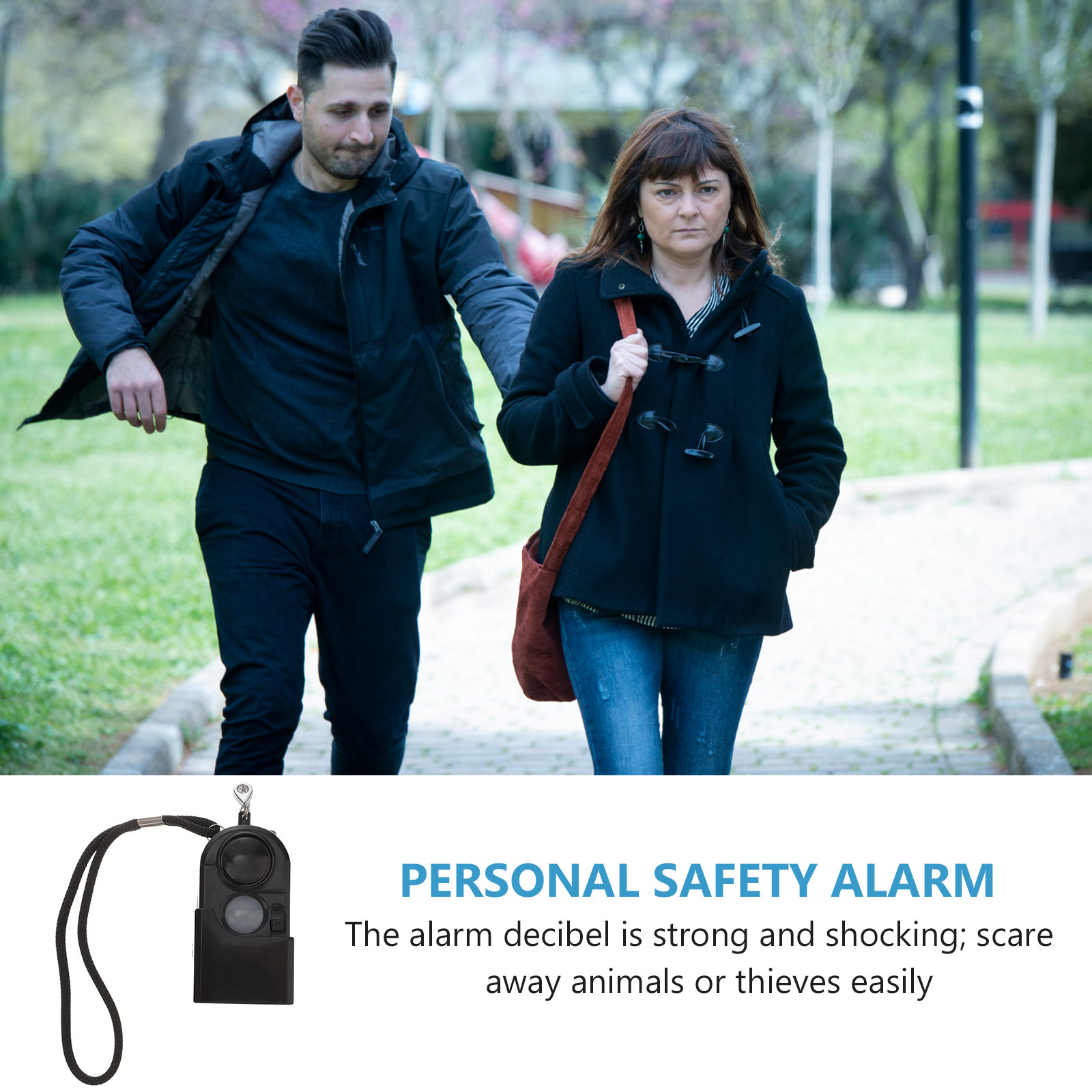 พวงกุญแจสัญญาณเตือนภัยส่วนตัวแ - Personal Alarm Keychain บทวิจารณ์และราคา