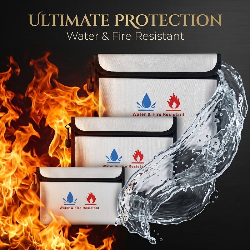 กระเป๋าเก็บเอกสารกันไฟและกันน้ - Fire Safe Document บทวิจารณ์และราคา