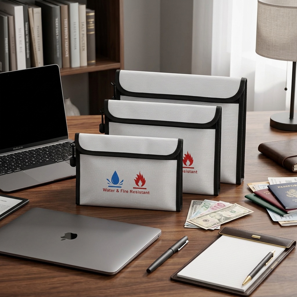 กระเป๋าเก็บเอกสารกันไฟและกันน้ - Fire Safe Document บทวิจารณ์และราคา