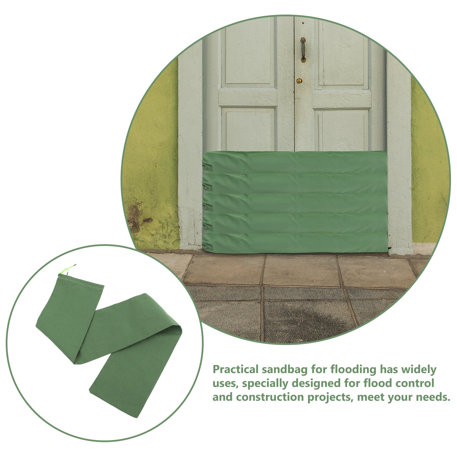 กระสอบทรายกันน้ำท่วม ผ้าใบหนาพ - Flood Barrier Bag บทวิจารณ์และราคา